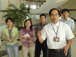 省領(lǐng)導(dǎo)、市領(lǐng)導(dǎo)來我司進(jìn)行視察、指導(dǎo)